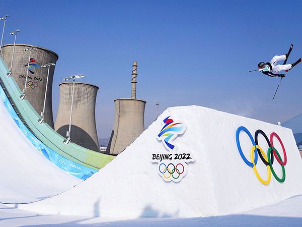 Alpine Skianlagen der Olympischen Winterspiele 2022 in Peking